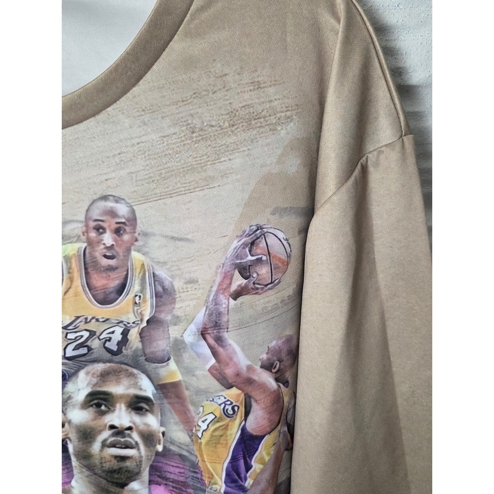 Kobe Bryant Unique Long Sleeve Crew Neck Pullover Size 4XL 3D graphic Lakers - Picture 4 of 8